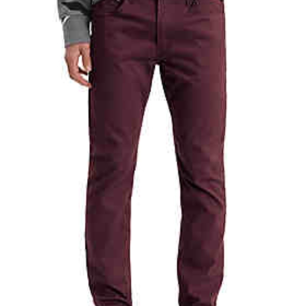 Vintage Levi’s 510 Super Skinny 32 x 30 Maroon Jeans